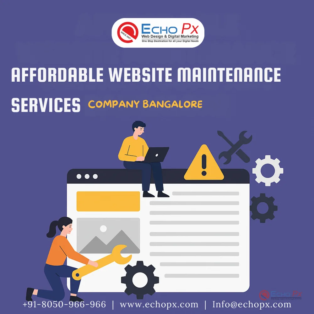 Affordable Website Maintenance Services Company Bangalore