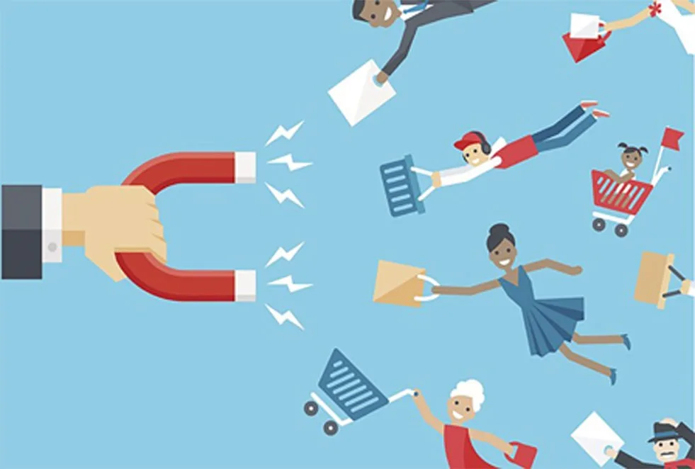 Attracts-target-customers