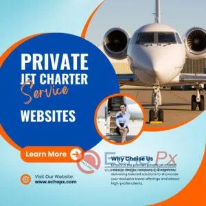Best website design for private jet charters Bangalore