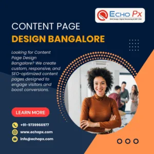 Content Page Design Bangalore
