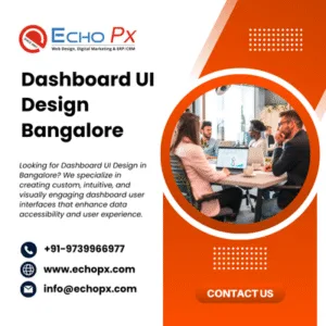 Dashboard UI Design Bangalore