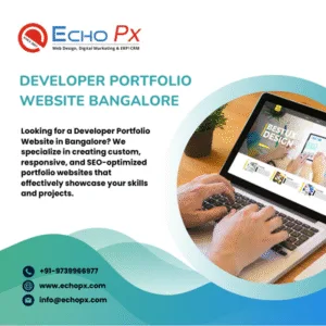 Developer Portfolio Website Bangalore
