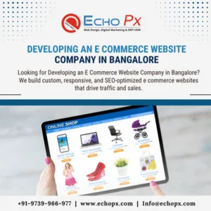Developing an E Commerce Website Company in Bangalore