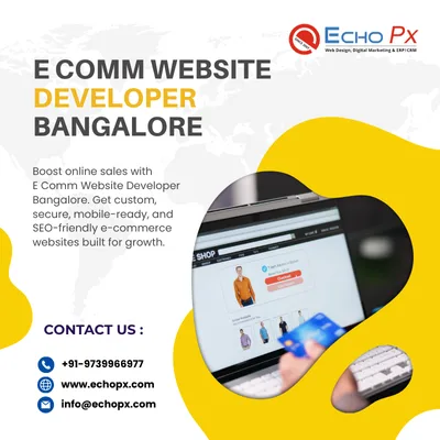 E Comm Website Developer Bangalore