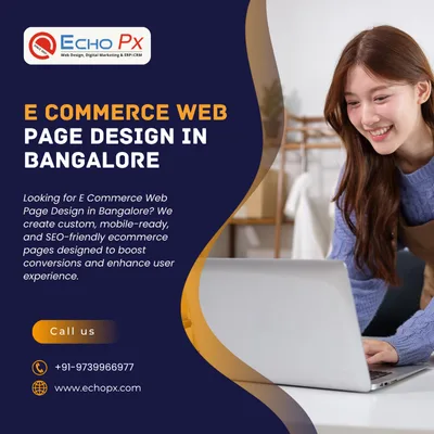 E Commerce Web Page Design in Bangalore