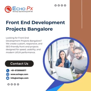 Front End Development Projects Bangalore