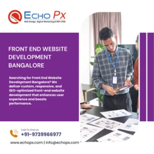 Front End Website Development Bangalore