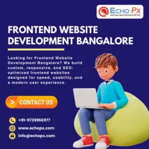 Frontend Website Development Bangalore