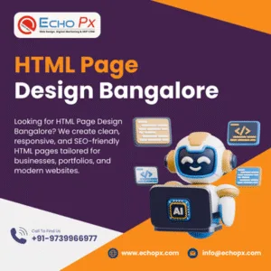 HTML Page Design Bangalore