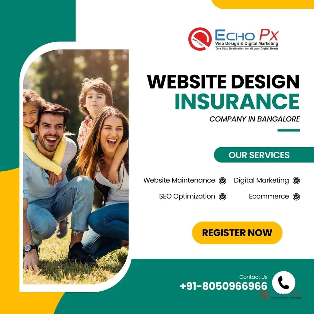 Insurance Companies Web design company in Bangalore