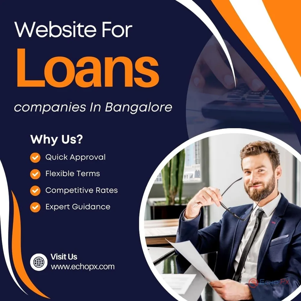 Loan website design Bangalore