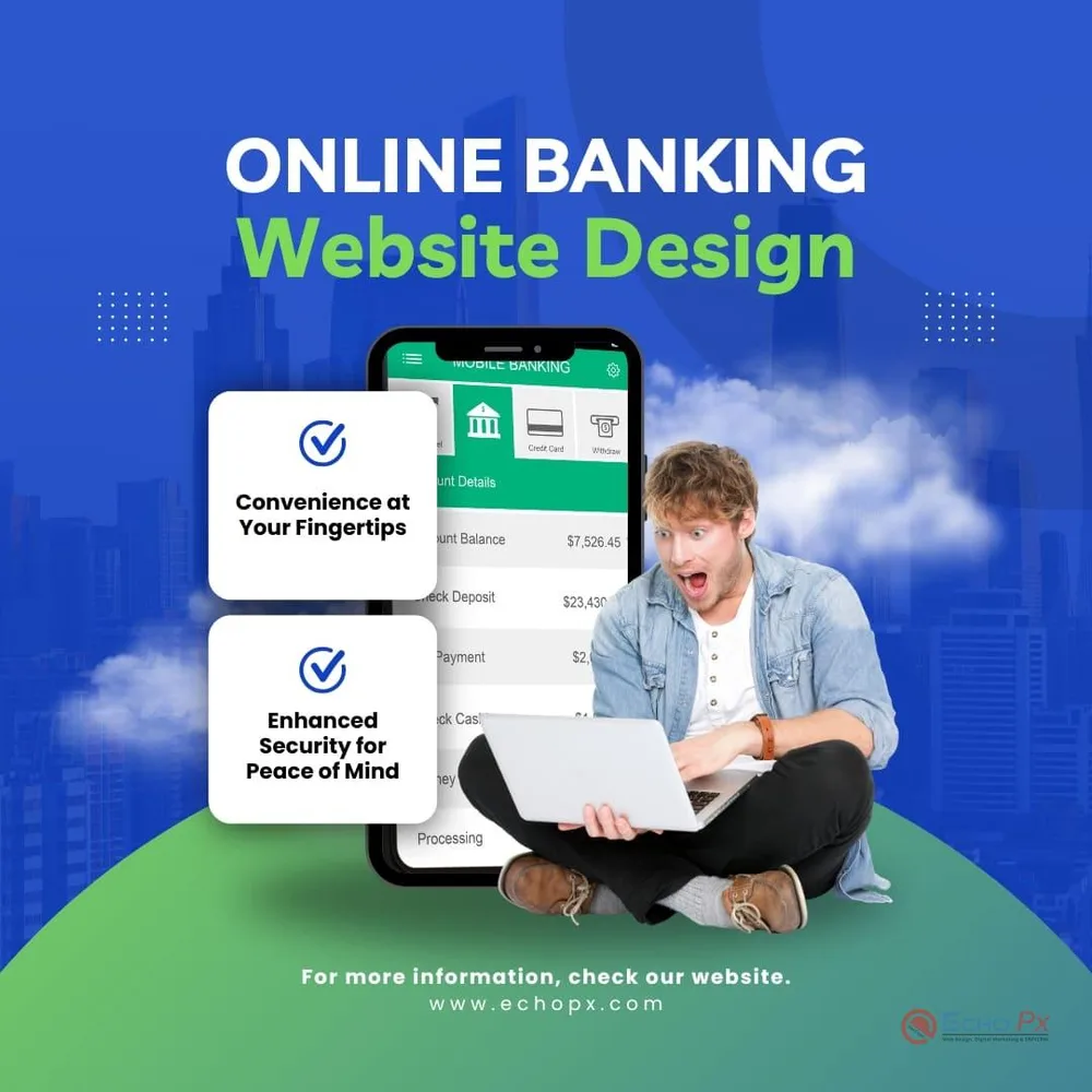 Online bank website design Bangalore