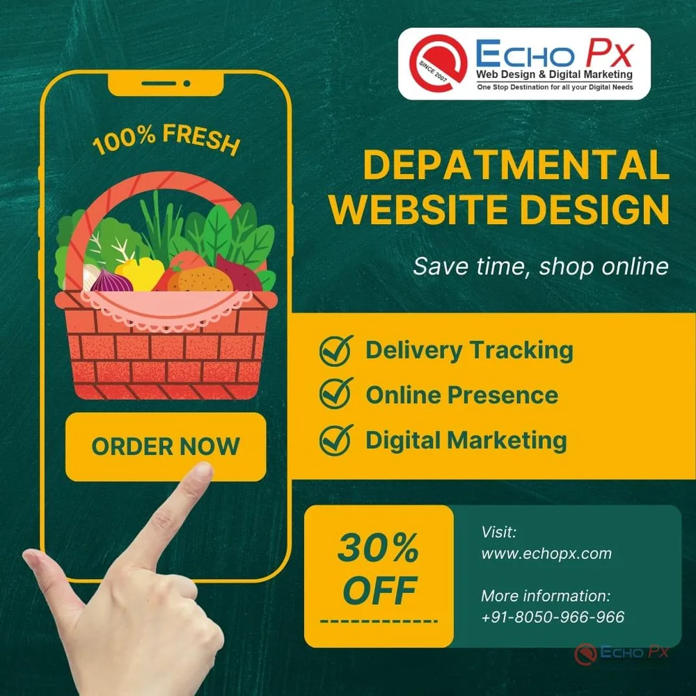 Department Stores Web design company in Bangalore