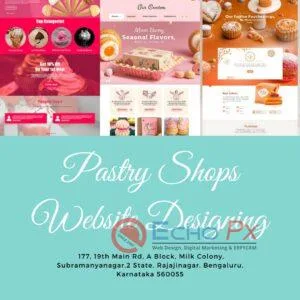 Pastry shop website design Bangalore