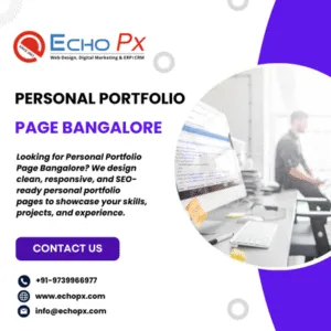 Personal Portfolio Page Bangalore Personal Portfolio Page Bangalore