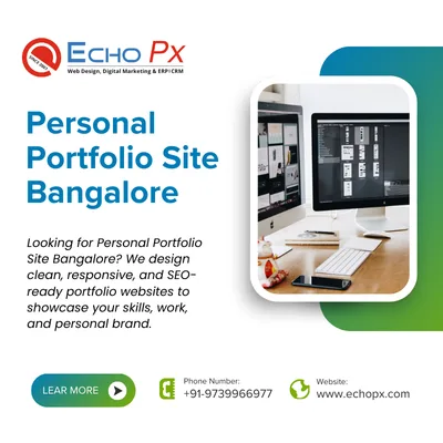 Personal Portfolio Site Bangalore
