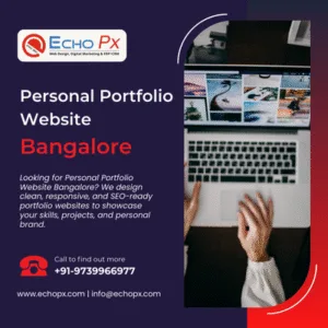 Personal Portfolio Website Bangalore