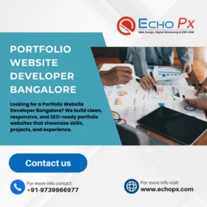 Portfolio Website Developer Bangalore