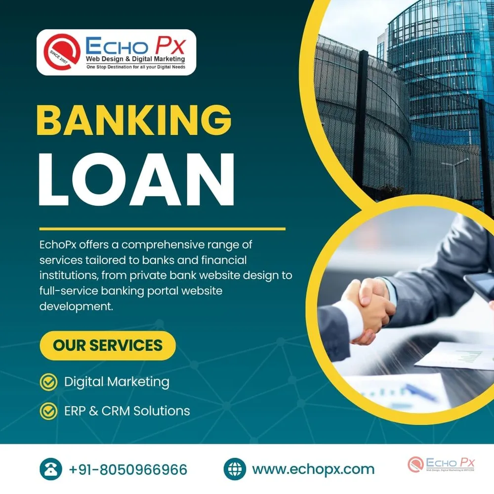 Private Banks Web design company in Bangalore