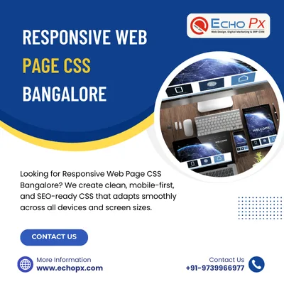 Responsive Web Page CSS Bangalore