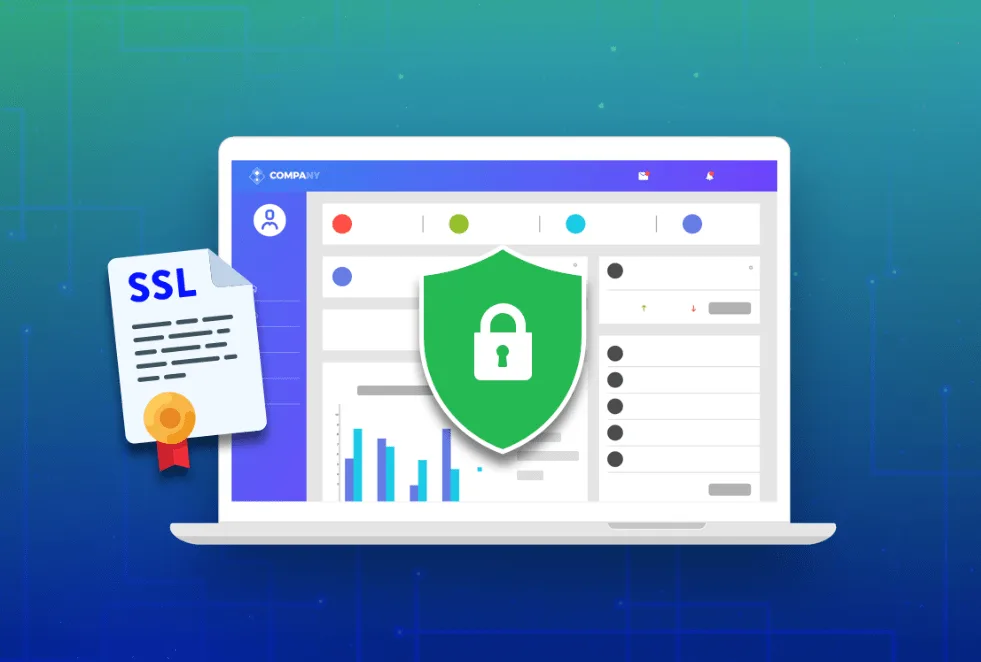 SSL certificate, information like
