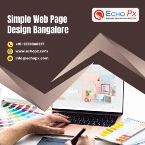 Simple Web Page Design Bangalore