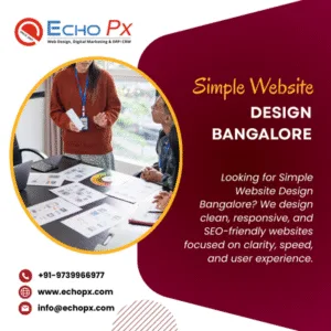 Simple Website Design Bangalore