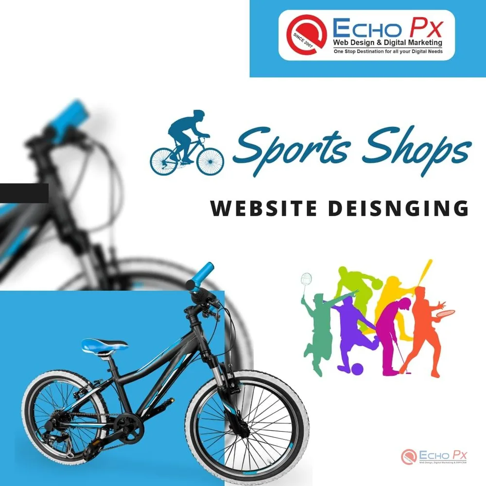 Sports store website design Bangalore