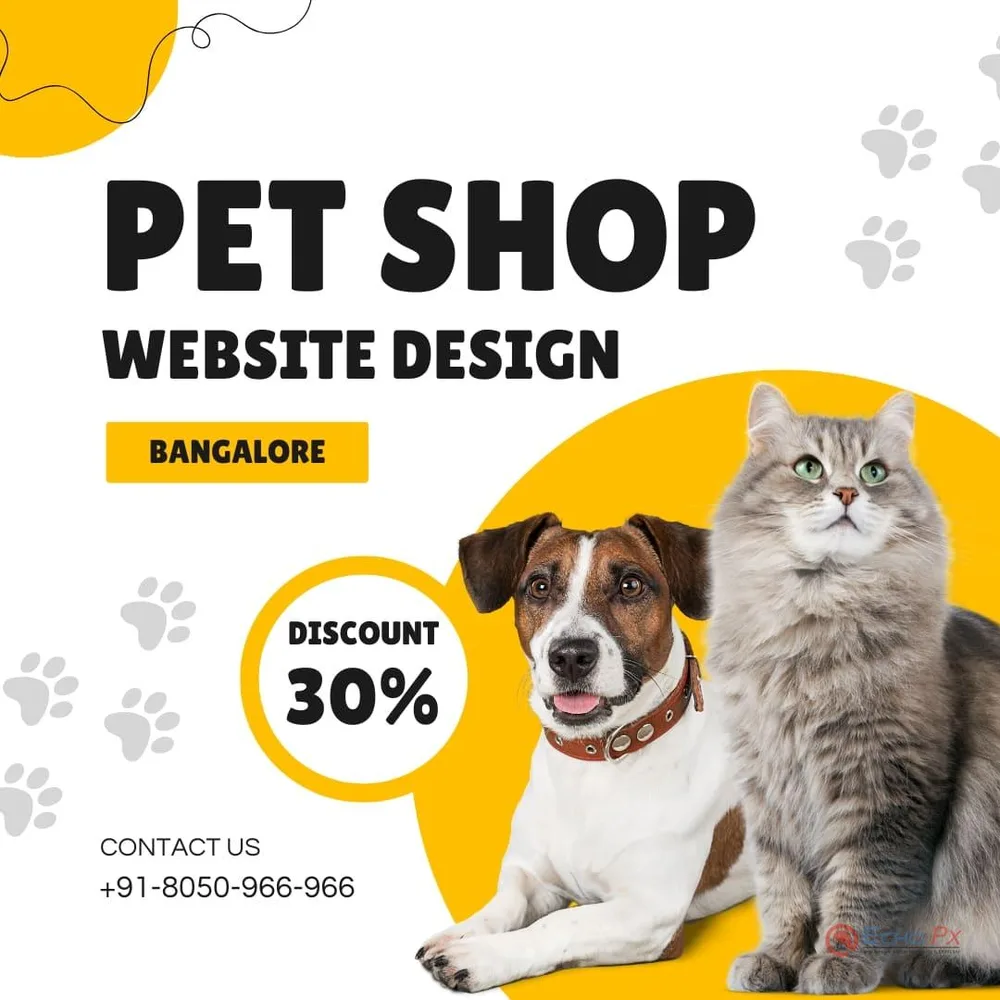 Pet Shops Web design company in Bangalore