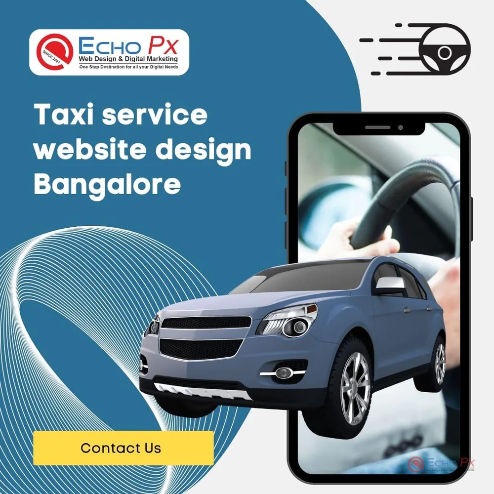 Taxi Services Website design company in Bangalore