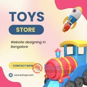 Toy store website design Bangalore