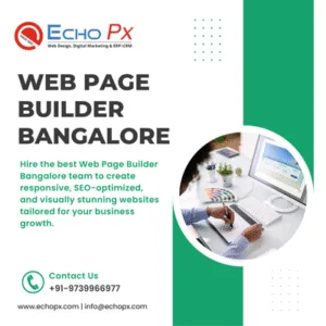 Web Page Builder Bangalore