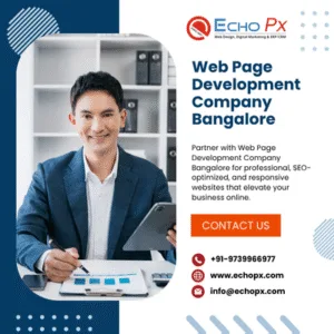 Web Page Development Company Bangalore