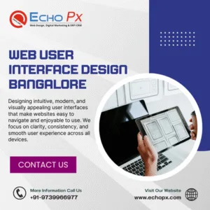 Web User Interface Design Bangalore