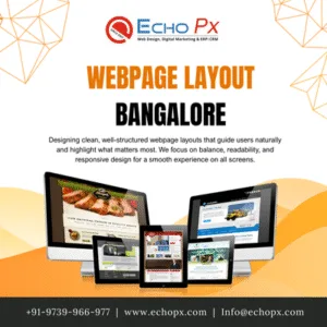 Webpage Layout Bangalore