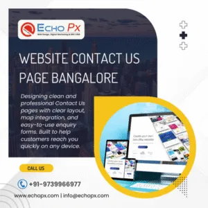 Website Contact Us Page Bangalore