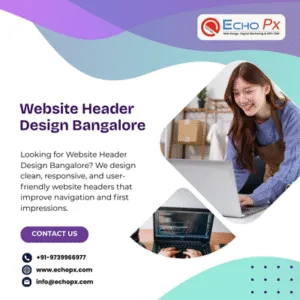Website Header Design Bangalore
