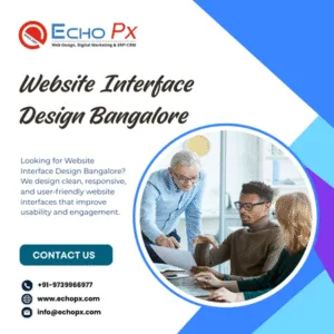 Website Interface Design Bangalore