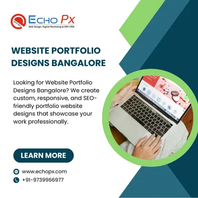 Website Portfolio Designs Bangalore