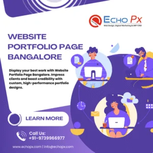 Website Portfolio Page Bangalore