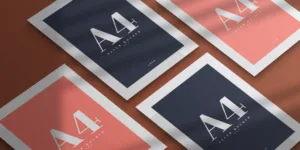 A4 document printing methods