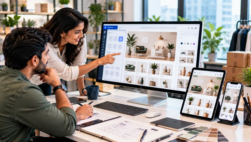 Ecommerce website design and development company Bangalore - EchoPx