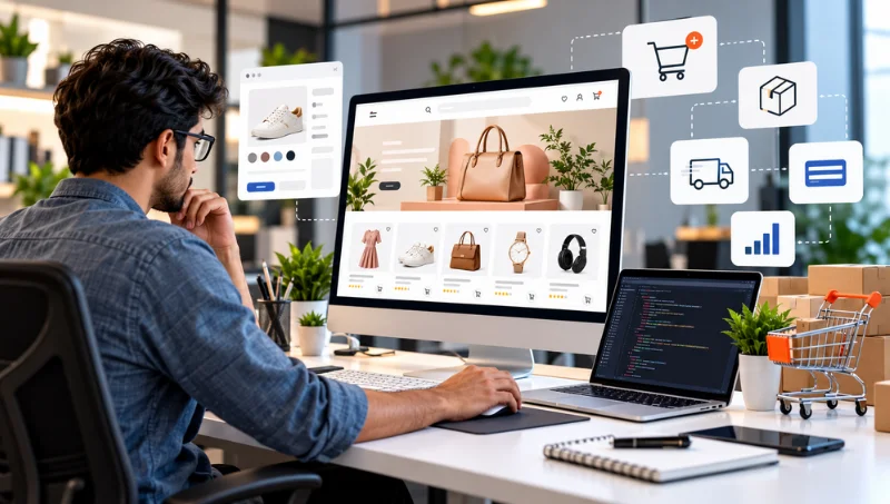 Developing an E Commerce Website - EchoPx Developing an e commerce website with custom ecommerce development by EchoPx