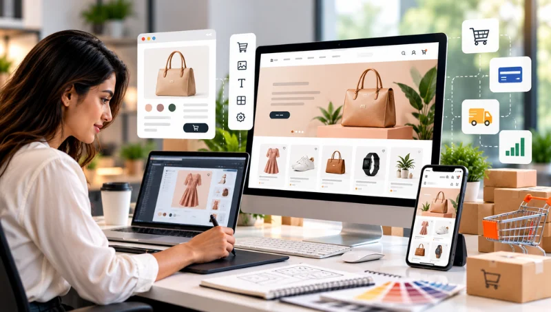 Developing E Commerce Website - EchoPx Developing e commerce website with custom ecommerce development by EchoPx