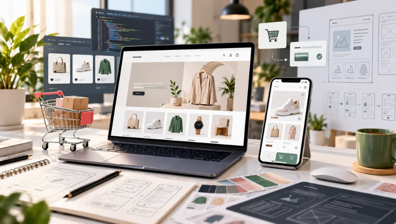 Custom e commerce and web designing by EchoPx