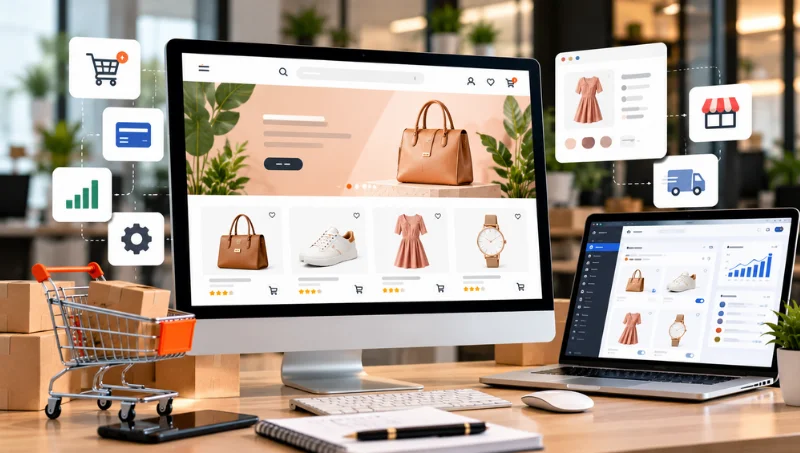 Ecommerce Development Website - EchoPx Custom ecommerce development website by EchoPx