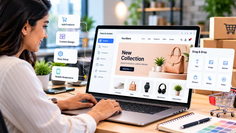 Custom ecommerce website design and development - EchoPx