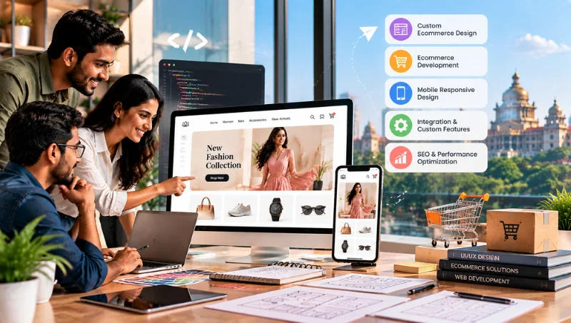 Ecommerce website design and development in Bangalore by EchoPx