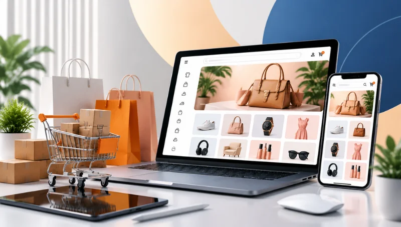 Ecommerce website design India by EchoPx