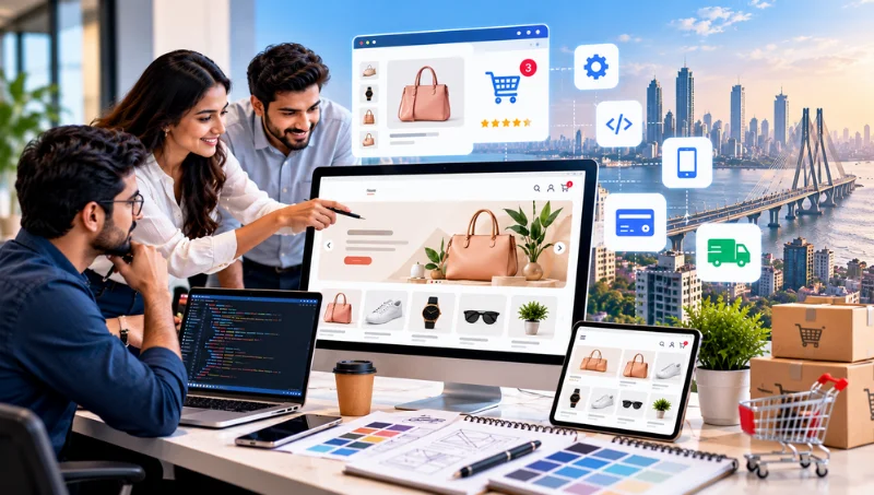 Ecommerce Website Development Company in Mumbai Custom ecommerce website development for Mumbai businesses by EchoPx